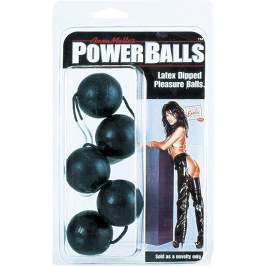 Palline Cinesi Kegel Calexotics Power — Silicone, Nero