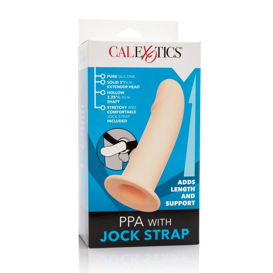 Guaina Fallica con Imbracatura Calexotics Jock Strap — +9 cm