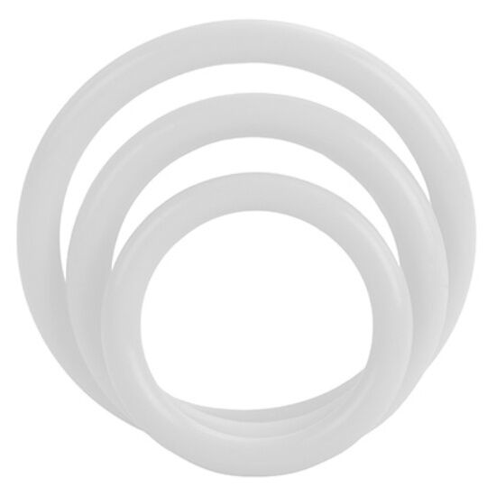 Anello Fallico Fosforescente Calexotics Tri-Rings — Set 3 pezzi