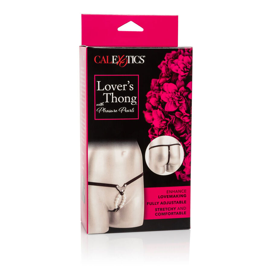 Perizoma Stimolante con Perle Calexotics Lovers — Taglia Unica