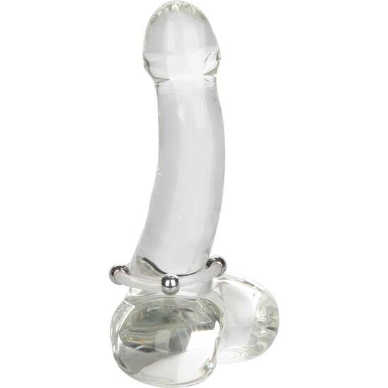 Anello Fallico con Perline in Acciaio Calexotics — Silicone, L