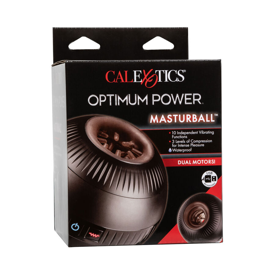 Masturbatore Maschile Vibrante Calexotics Masturball Optimum Power