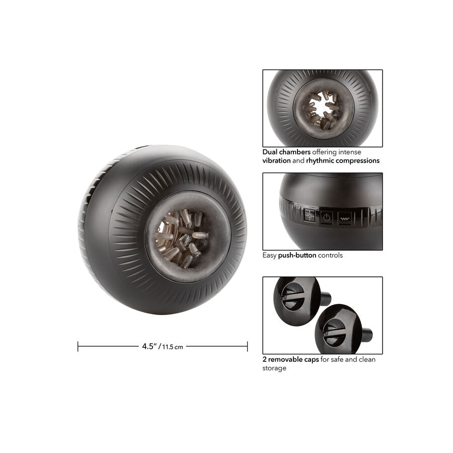 Masturbatore Maschile Vibrante Calexotics Masturball Optimum Power