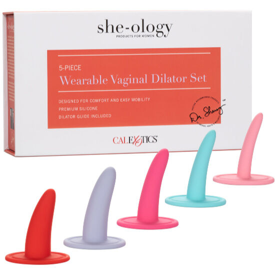 Set Dilatatori Vaginali Calexotics She-Ology — 5 Pezzi