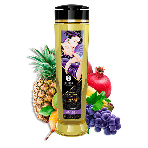 Olio da Massaggio Erotico Shunga Libido — 240 ml