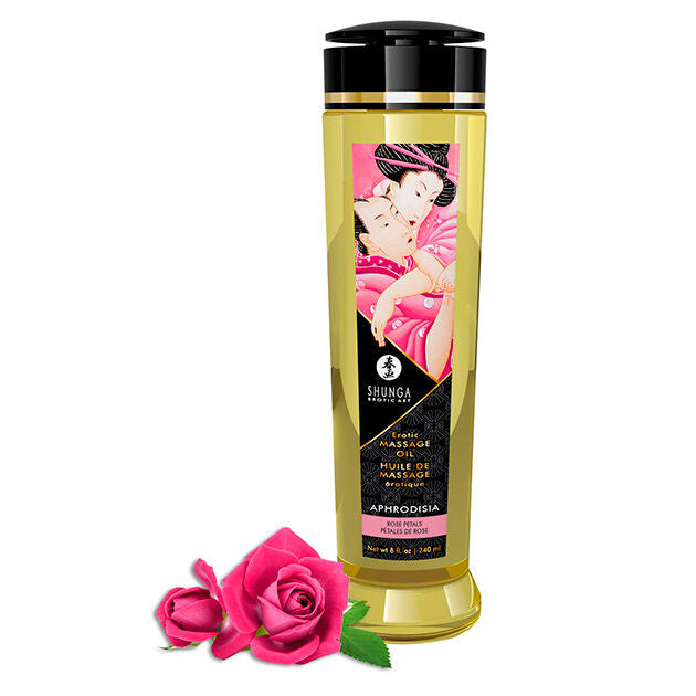 Olio da Massaggio Erotico Shunga Aphrodisia — 240 ml