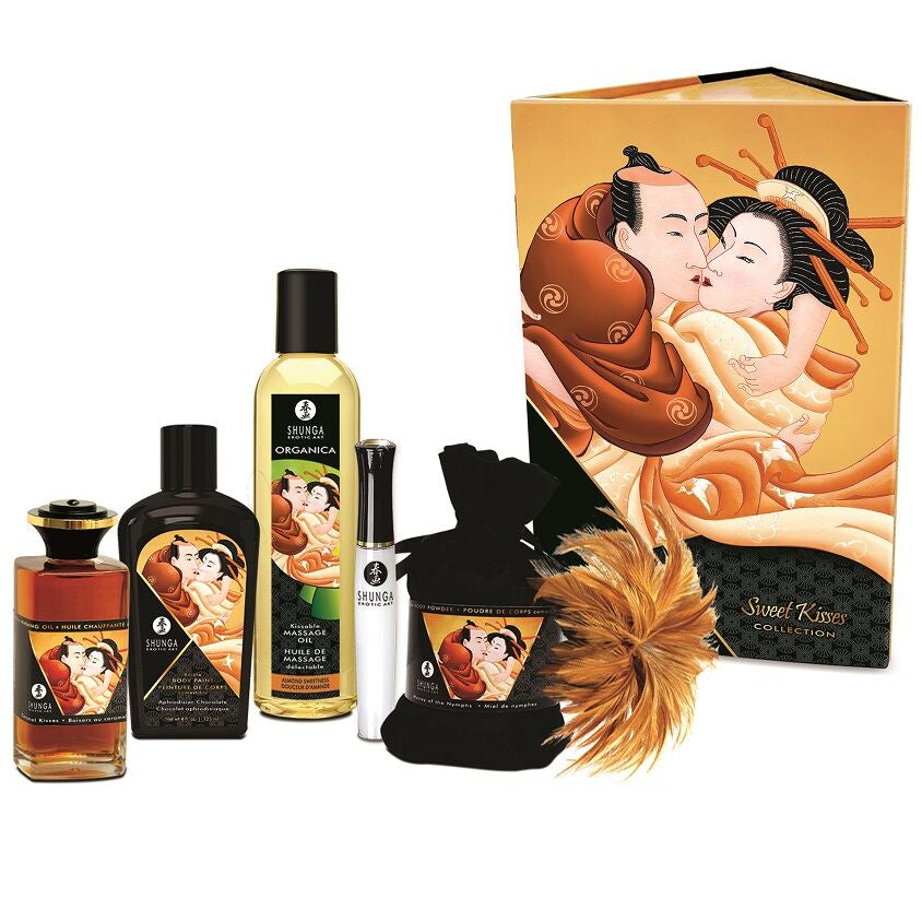 Kit Erotico Shunga Dolci Baci — Olio, Pittura e Stimolante
