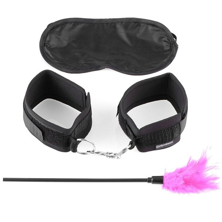 Kit Bondage Fetish Fantasy Series — Manette, Maschera, Piuma
