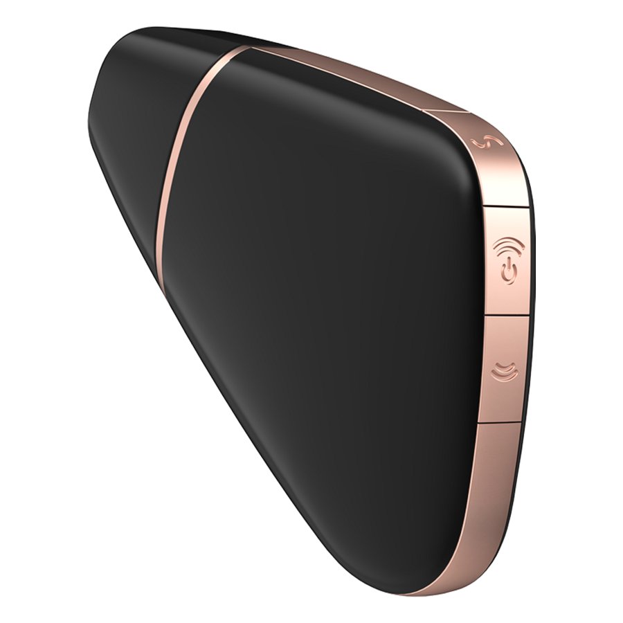 Stimolatore Vulvare con App Satisfyer Love Triangle — Nero