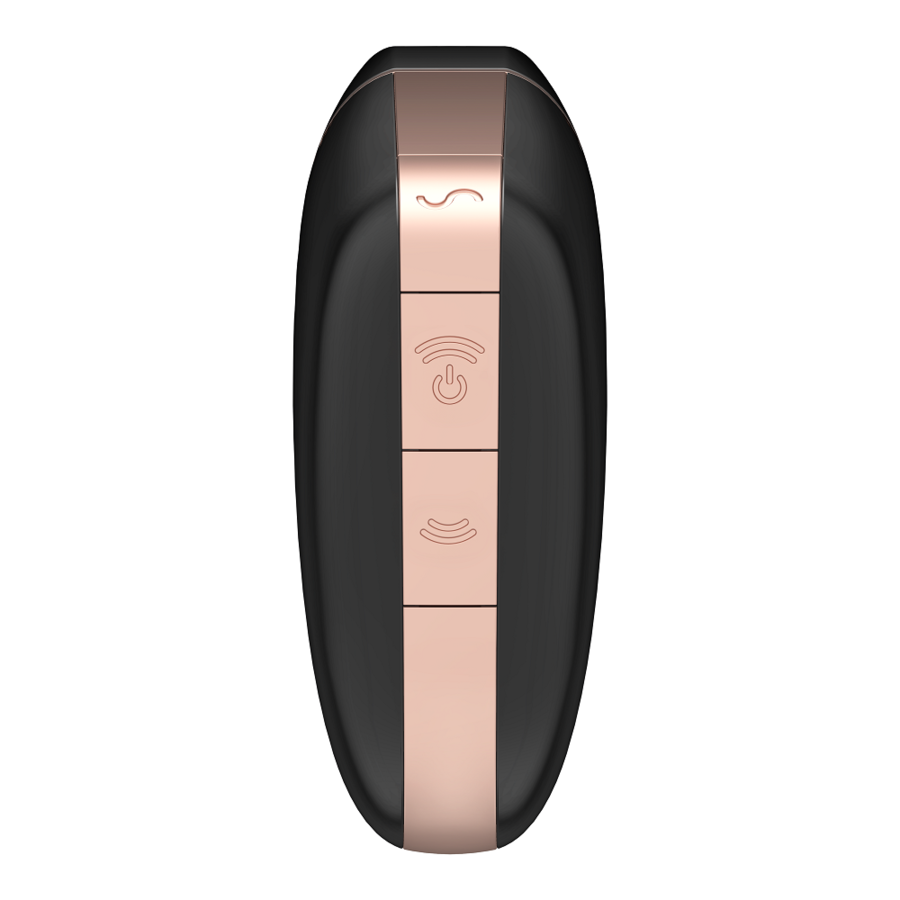 Stimolatore Vulvare con App Satisfyer Love Triangle — Nero