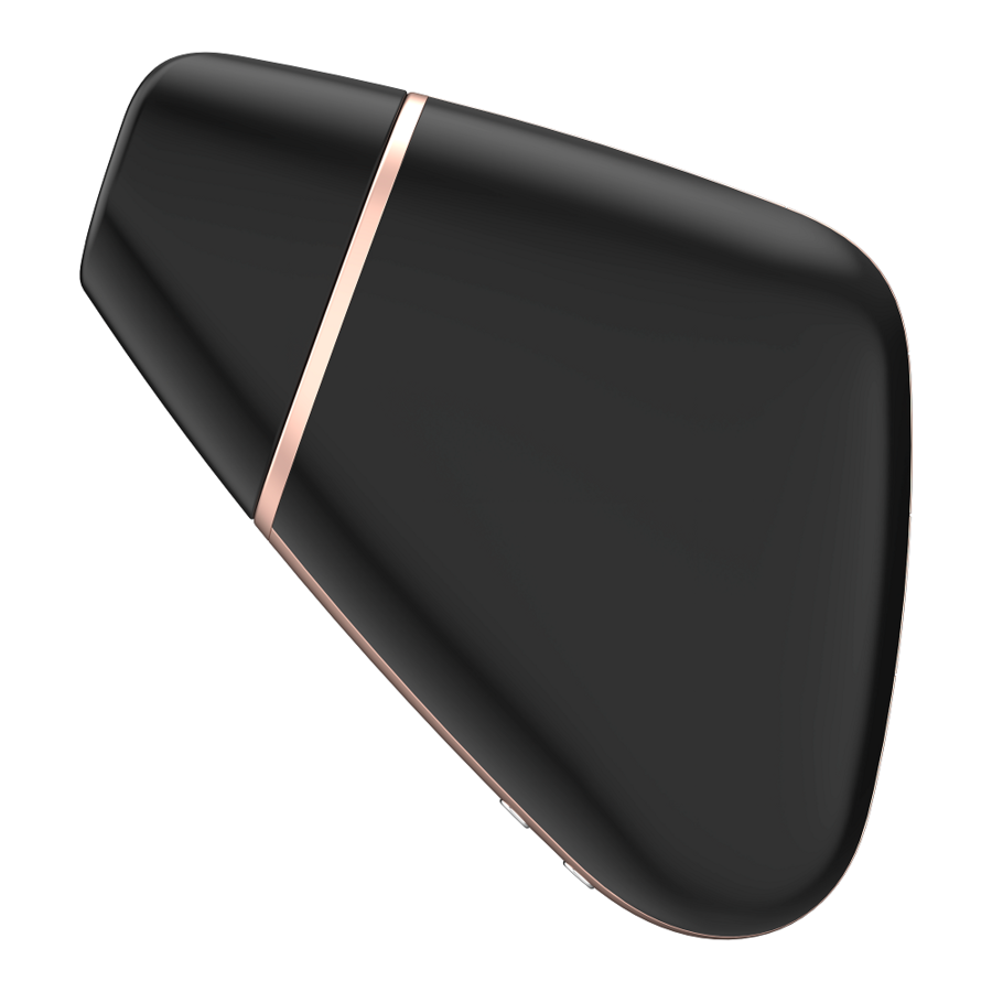 Stimolatore Vulvare con App Satisfyer Love Triangle — Nero