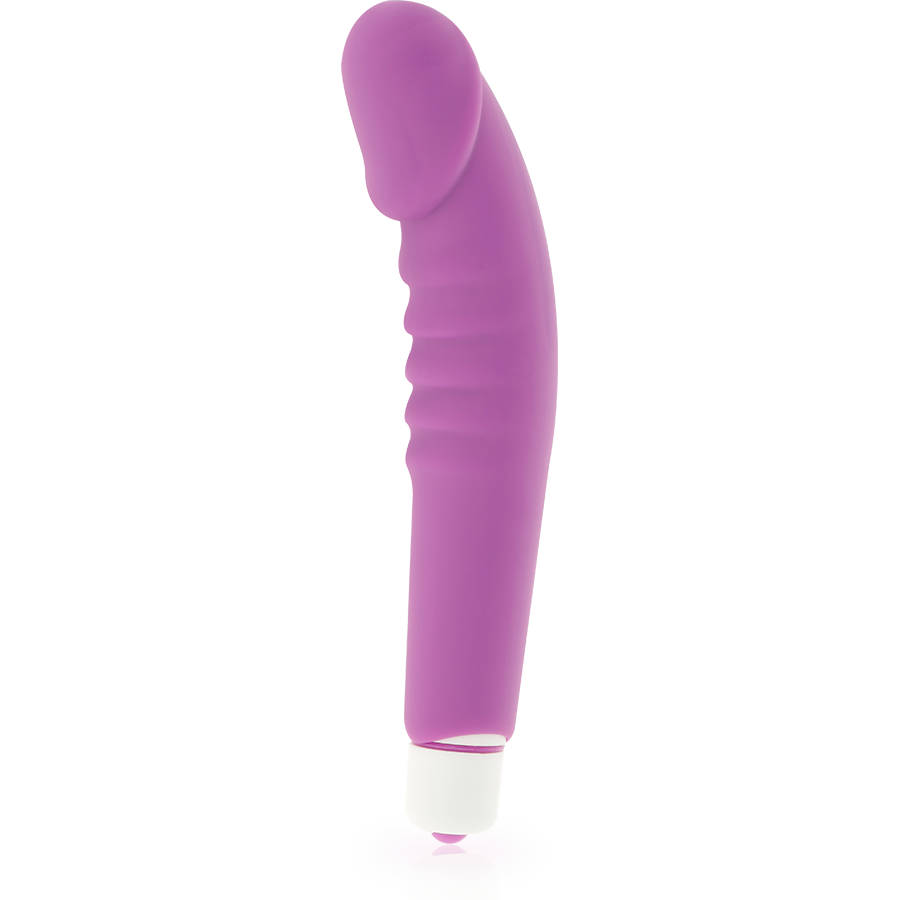 Vibratore Classico Dolce Vita Realistic Pleasure — Silicone, viola