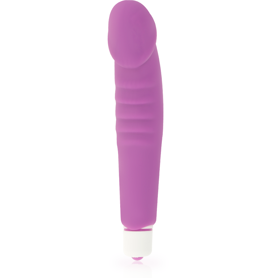 Vibratore Classico Dolce Vita Realistic Pleasure — Silicone, viola