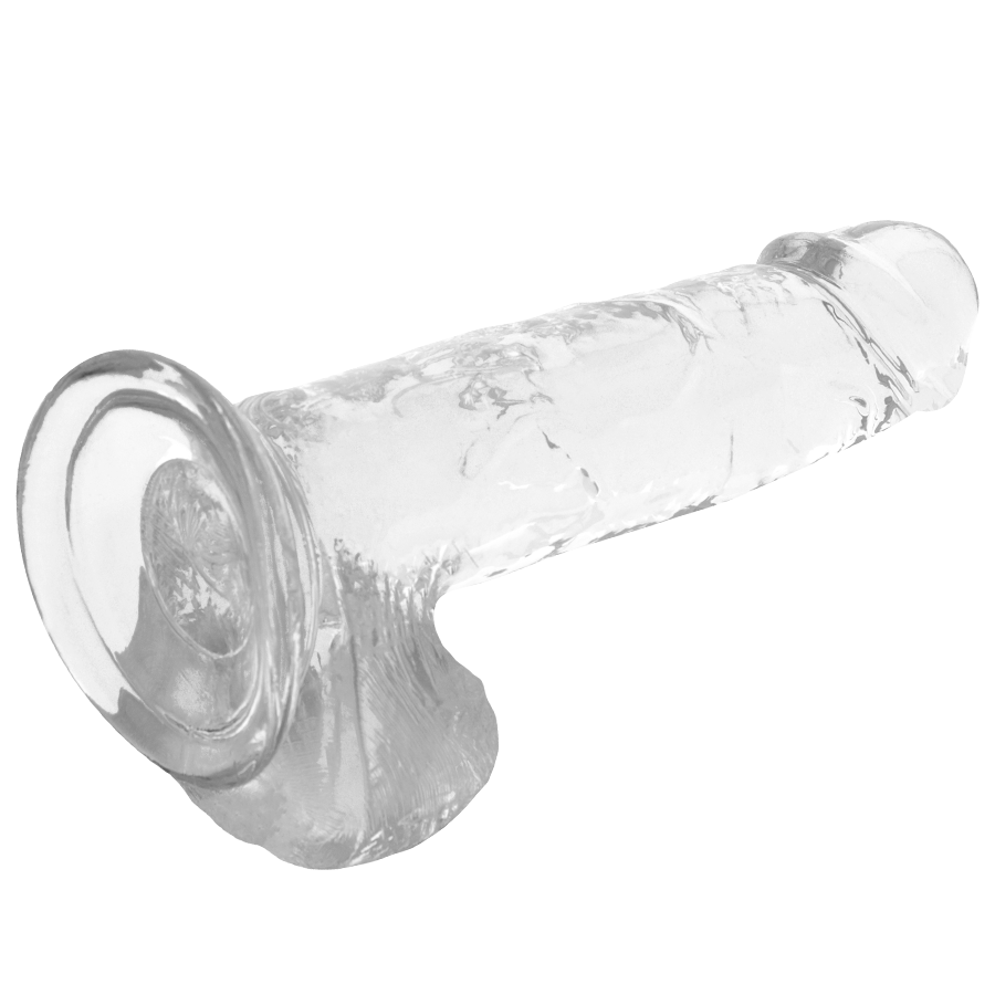 Dildo Trasparente con Sfere X Ray Clear — Jelly 20 cm