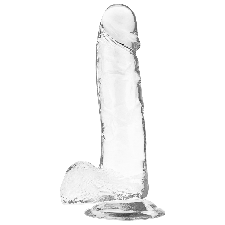 Dildo Trasparente con Sfere X Ray Clear — Jelly 20 cm