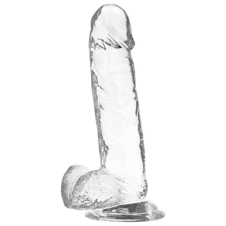 Dildo Trasparente con Sfere X Ray Clear — Jelly 20 cm