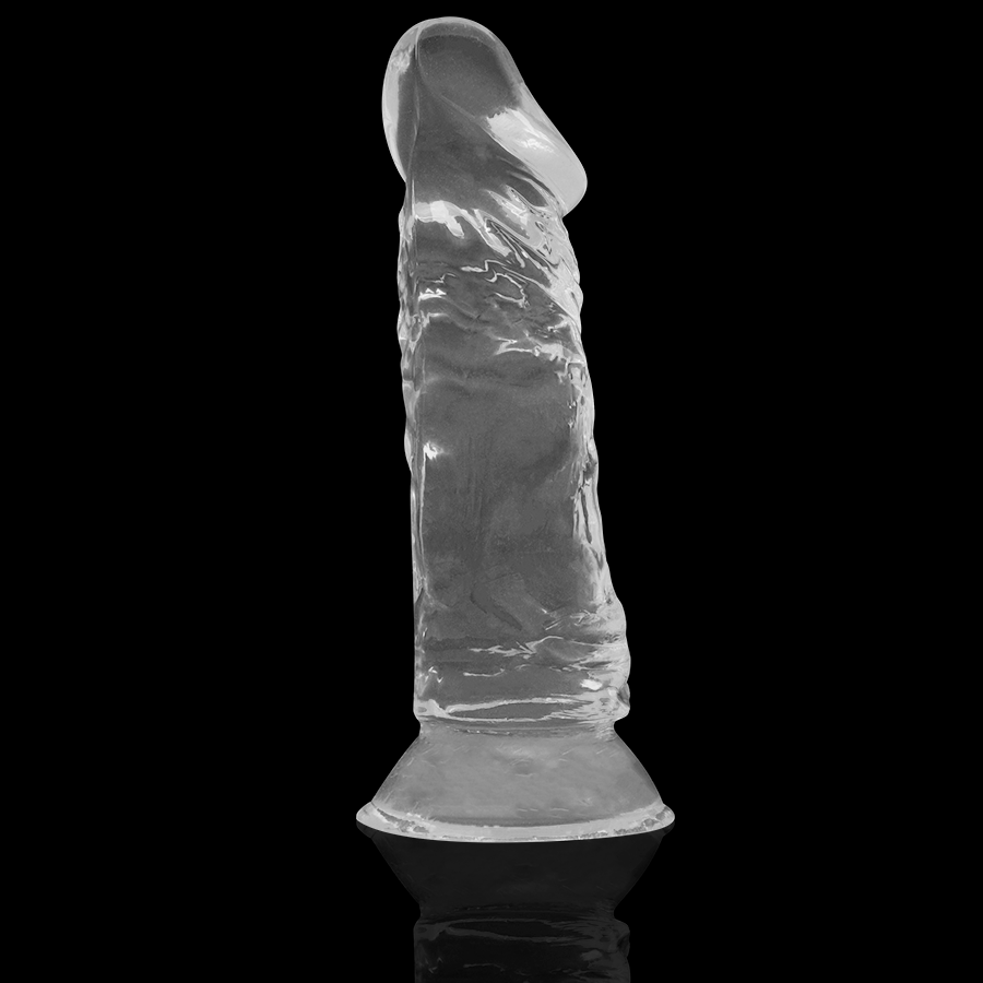 Dildo Realistico Trasparente X Ray Clear — Jelly Morbido