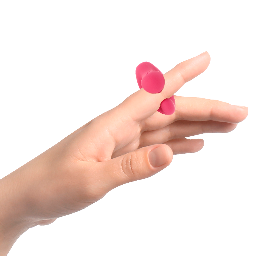 Stimolatore Ditale Vibrante Happy Loky Duckymania — Silicone