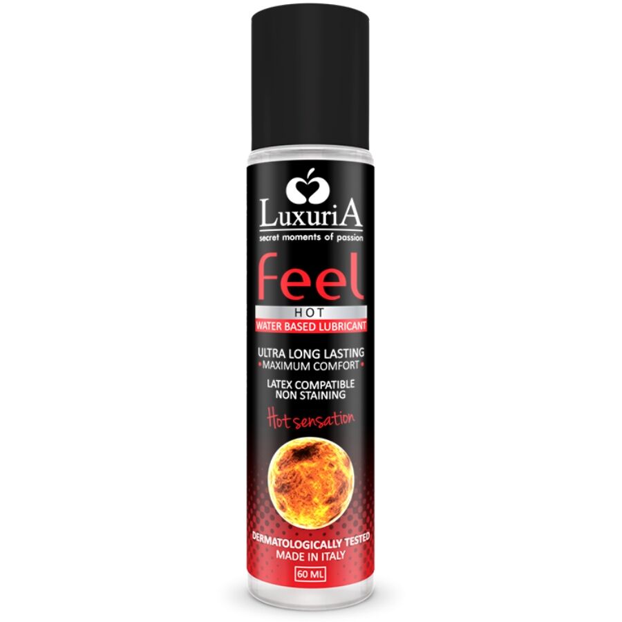 Lubrificante Intimo Base Acqua Intimateline Luxuria Feel Hot — 60 ml