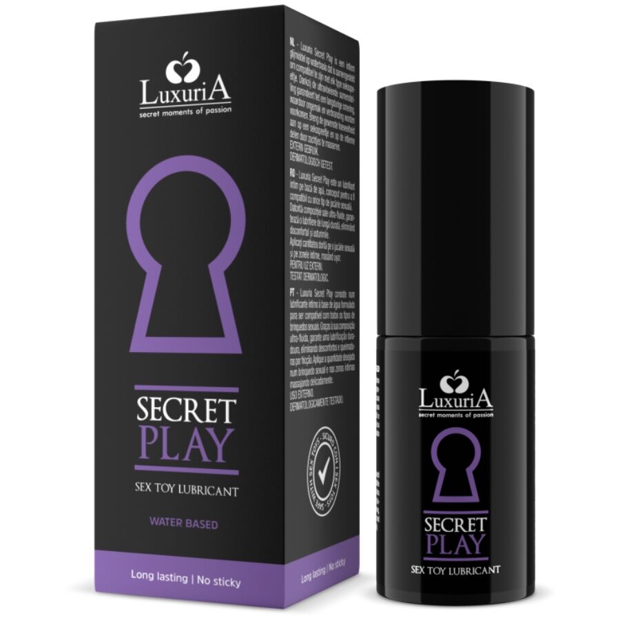 Lubrificante Intimo Base Acqua Intimateline Luxuria Secret Play — 30 ml