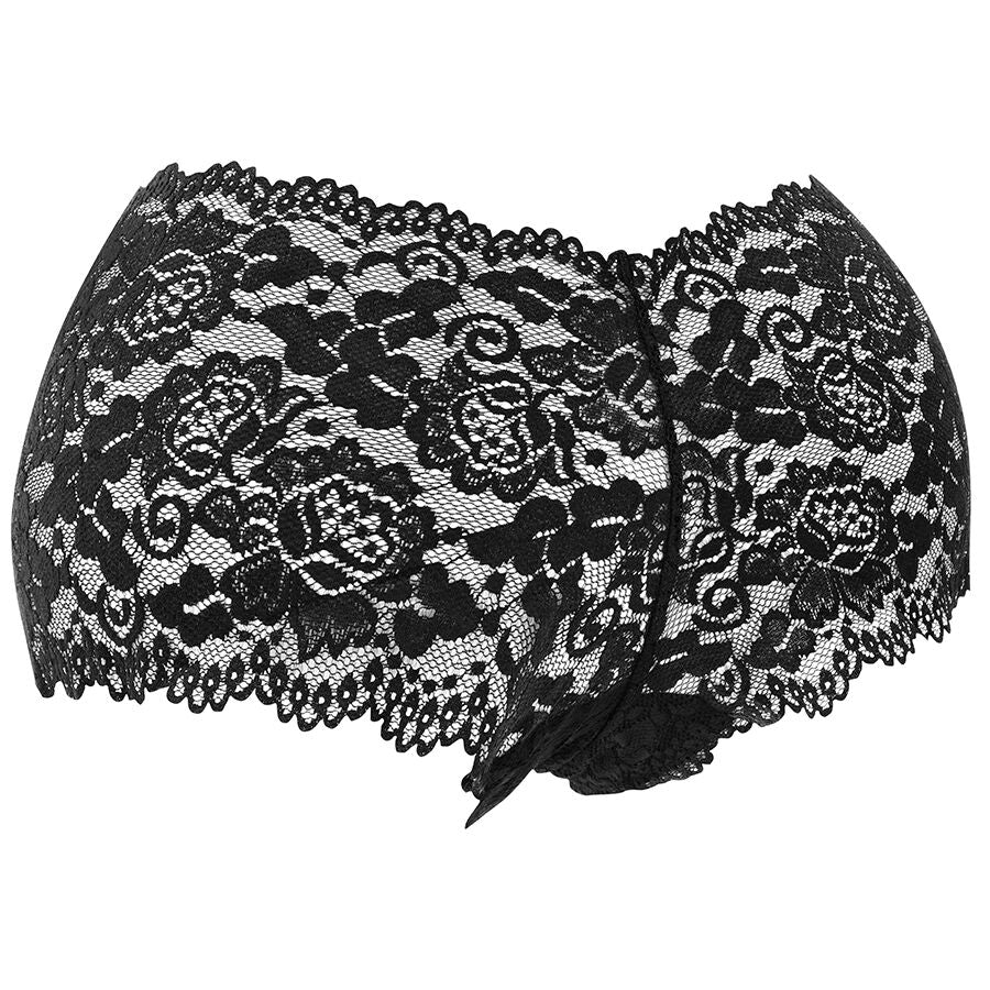 Stimolatore Vaginale Telecomandato Black&Silver Zara — con Slip