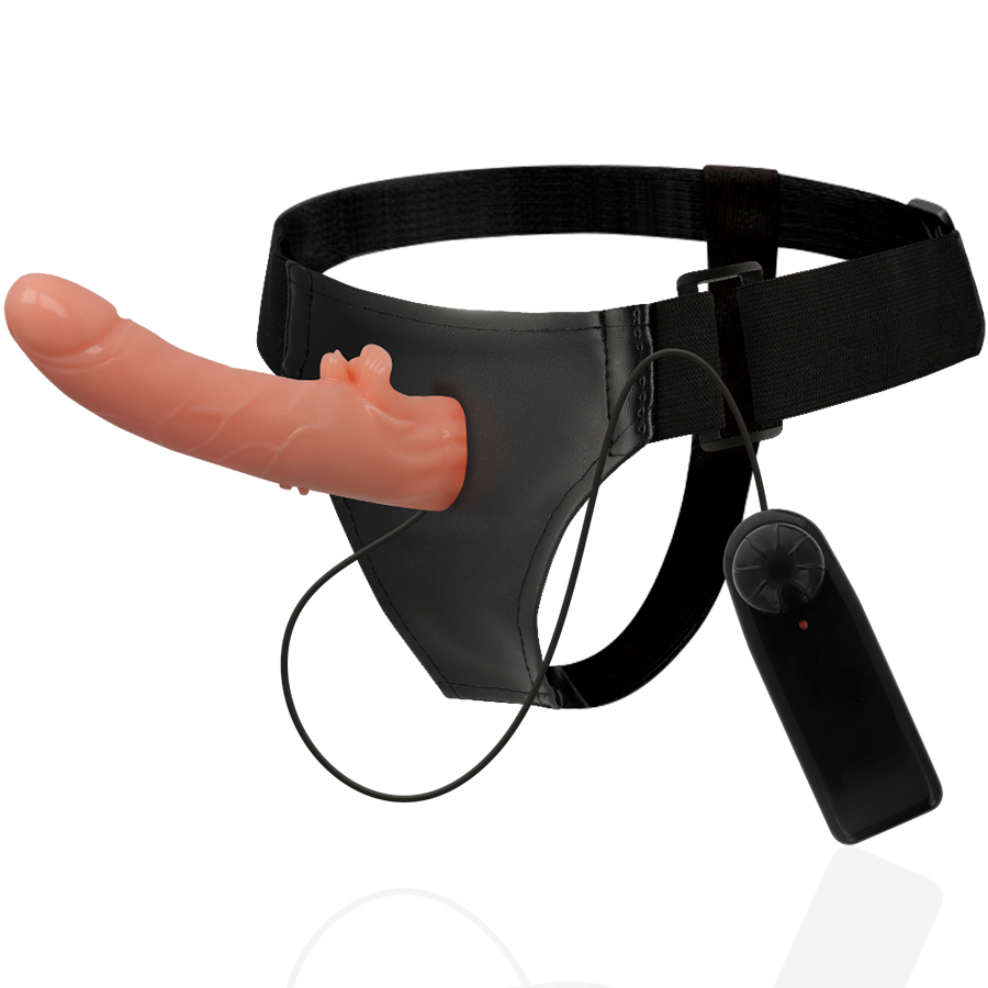 Imbracatura Strapless Vibrante Harness Attraction Hector — 20 cm