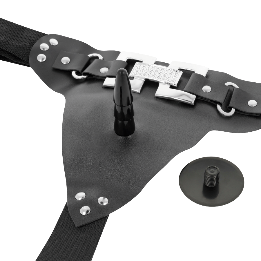 Imbracatura Strapless con Dildo Vibrante Harness Attraction Emmett