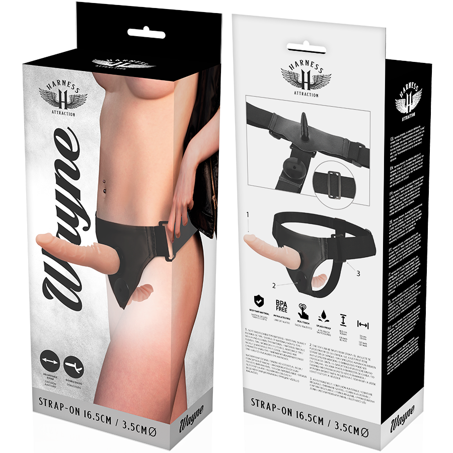 Imbracatura Strapless Harness Attraction Wayne — 16,5 cm