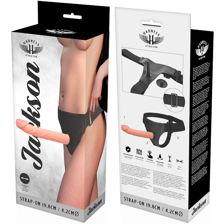 Imbracatura Strapless Harness Attraction Jackson — 19.8 cm