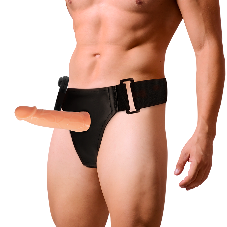 Guaina Fallica Cava Vibrante Harness Attraction Willian — 17 cm