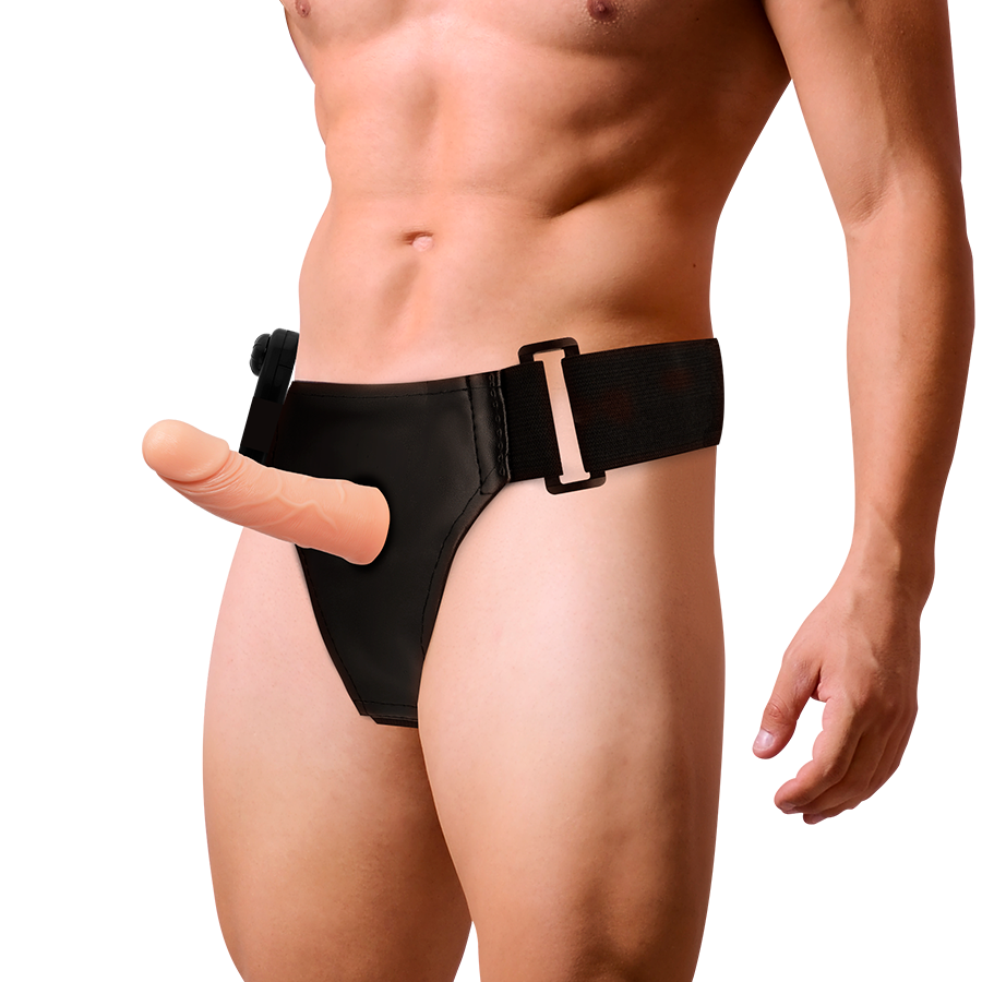 Imbracatura Fallica Cava con Vibratore Harness Attraction — TPR