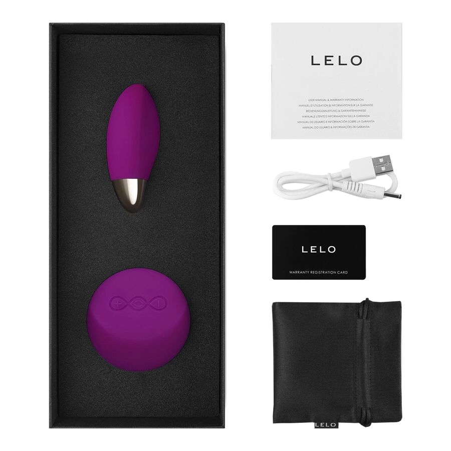 Uovo Vibrante con Telecomando LELO Lyla 2 — Deep Rose