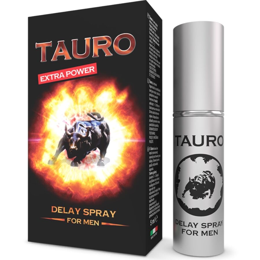 Spray Ritardante Naturale Tauro Extra Power — 5 ml