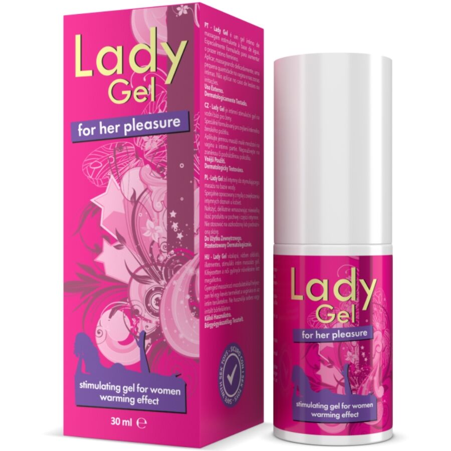 Gel Stimolante Clitoride Intimateline Lady Gel Ella — 30 ml