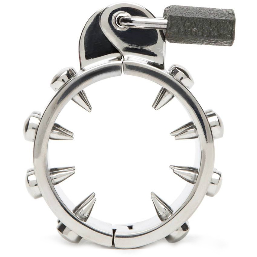 Anello di Castità Metal Hard — Acciaio, Antierezione
