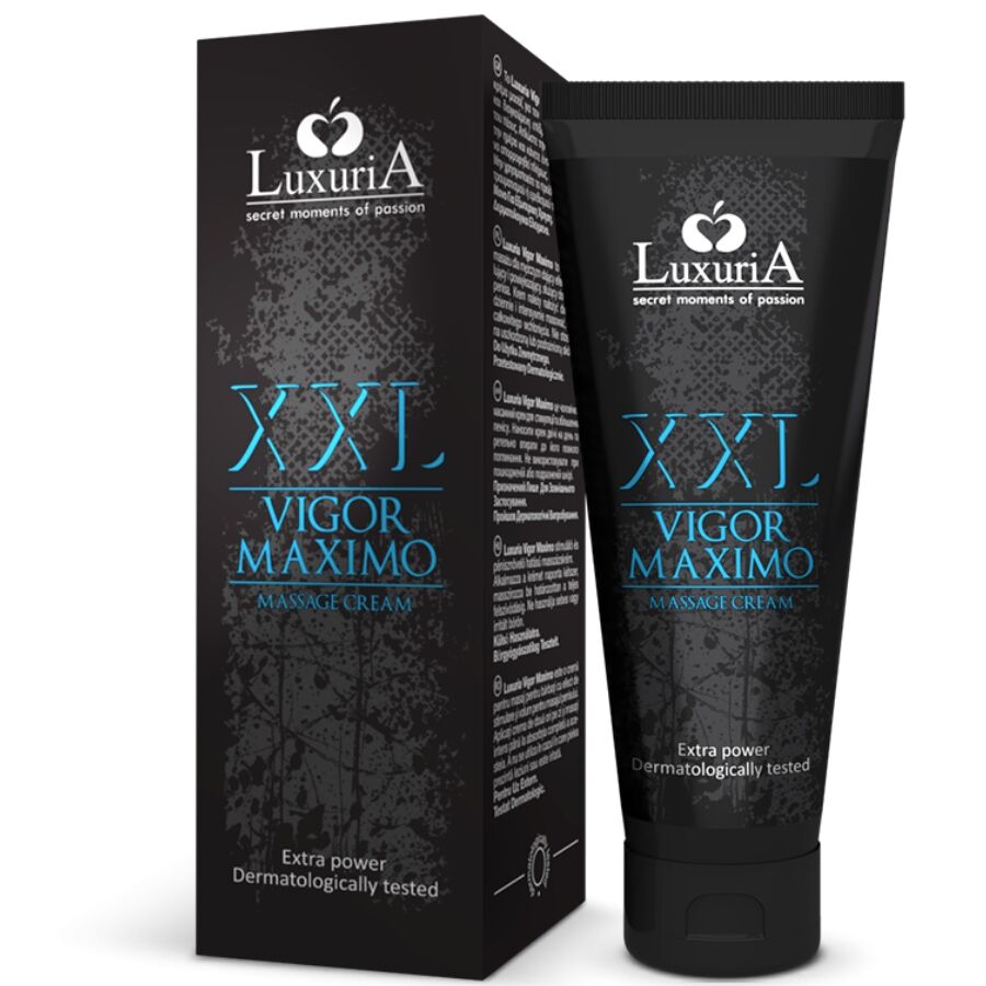 Crema Massaggio Pene Intimateline Luxuria Vigor Maximo XXL — 75 ml