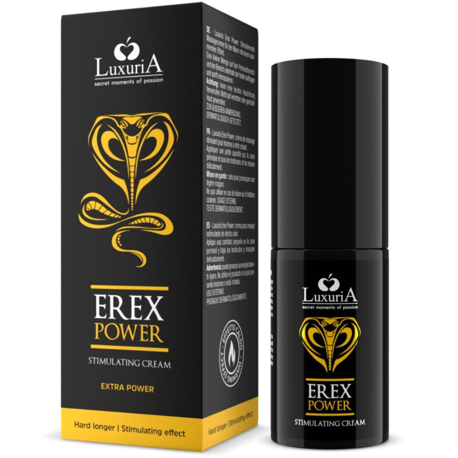 Crema Stimolante Pene Intimateline Luxuria Erex Power — 30 ml