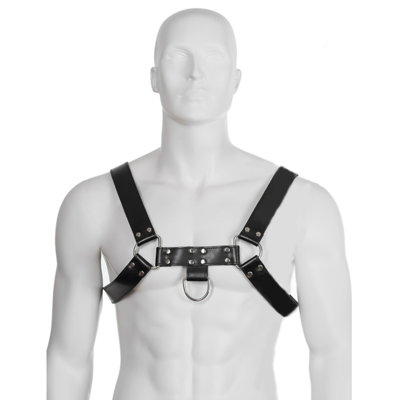 Imbracatura BDSM a Catena Leather Body — Modello III