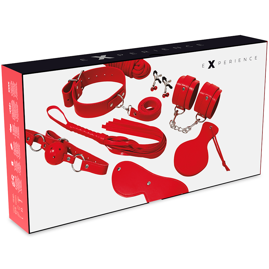 Kit Bondage BDSM Experience Serie Rossa