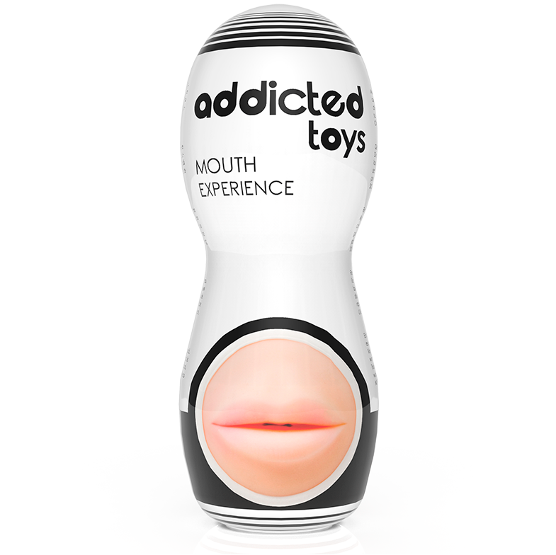 Masturbatore Maschile Bocca Addicted Toys — TPR