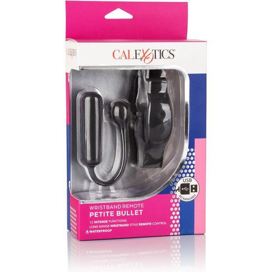 Uovo Vibrante con Telecomando Braccialetto Calexotics Petite Bullet