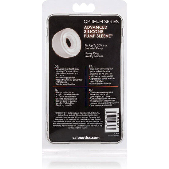 Manicotto in Silicone per Pompa Pene Calexotics Advanced
