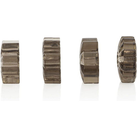 Anelli Fallici Vibranti Calexotics Basic Essentials — Set 4 Pezzi