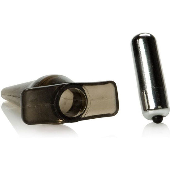Plug Anale Vibrante Calexotics Mini Vibro Tease — TPR Trasparente