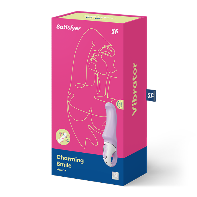 Vibratore Clitoride Satisfyer Vibes Charming Smile — Silicone