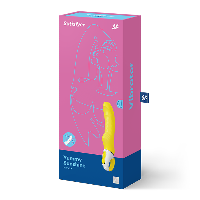 Vibratore Clitoride Satisfyer Vibe Yummy Sunshine — Silicone