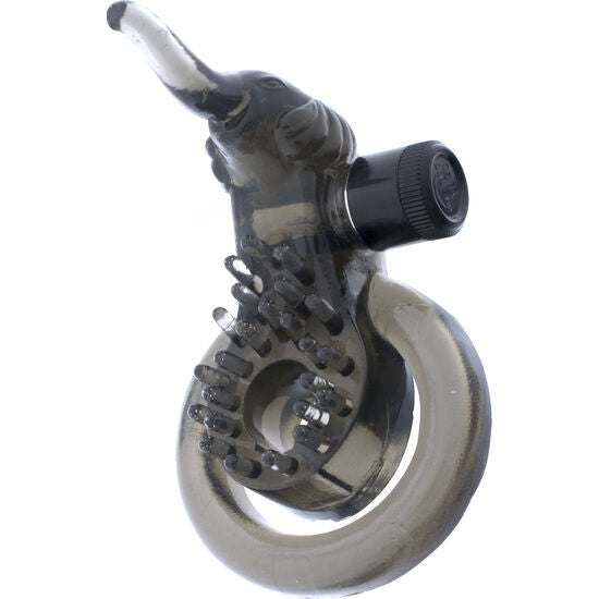 Anello Fallico Vibrante Seven Creations Elefante — 5 cm