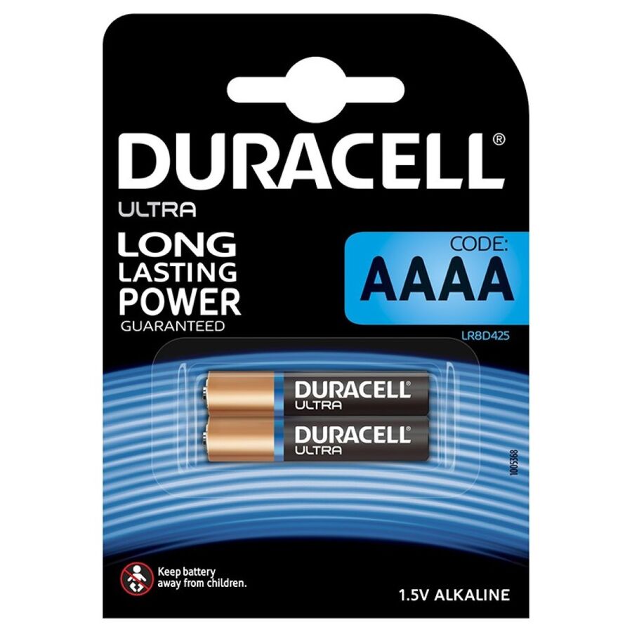 Batterie Alcaline AAAA Duracell Ultra Power MX2500 — 2 Unità