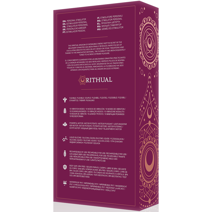 Vibratore Punto G Rithual Kriya — Silicone Medicale, Ricaricabile
