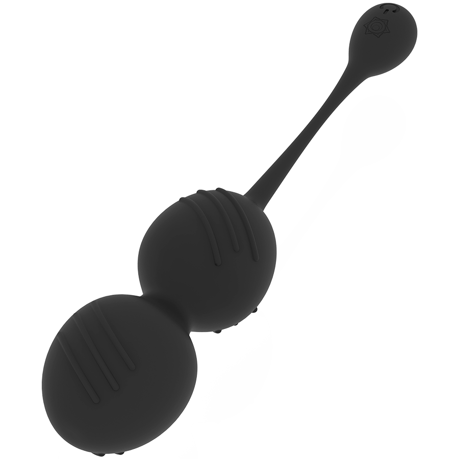 Sfere Kegel Vibranti Ricaricabili Rithual Nisha — Nere